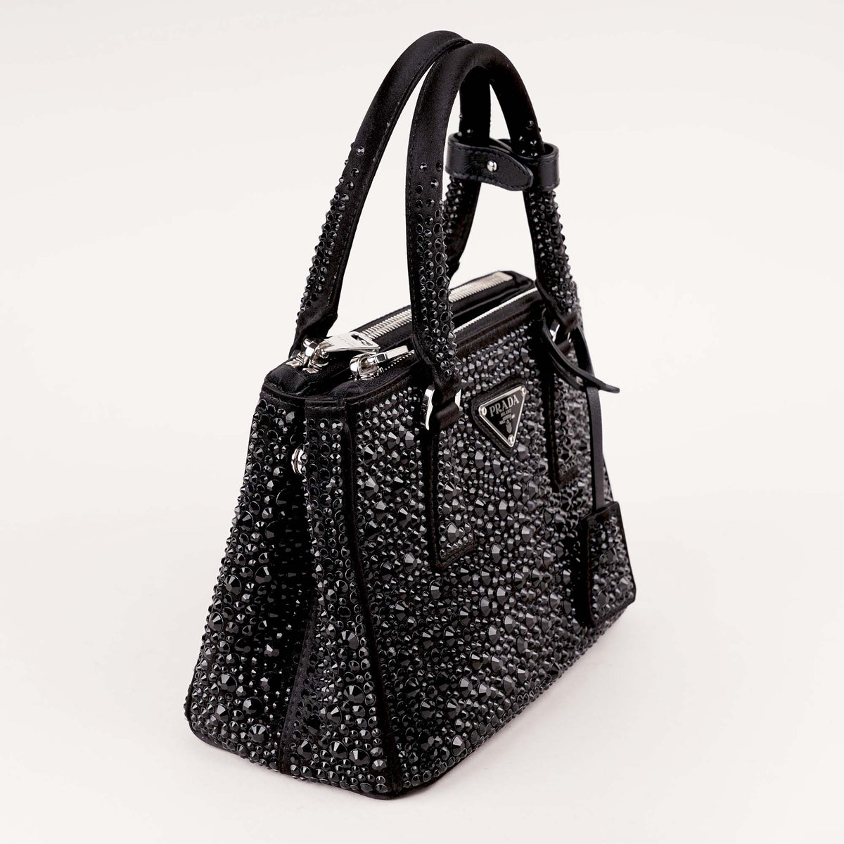 Galleria Crystal-Embellished Mini Top Handle - PRADA - Affordable Luxury image