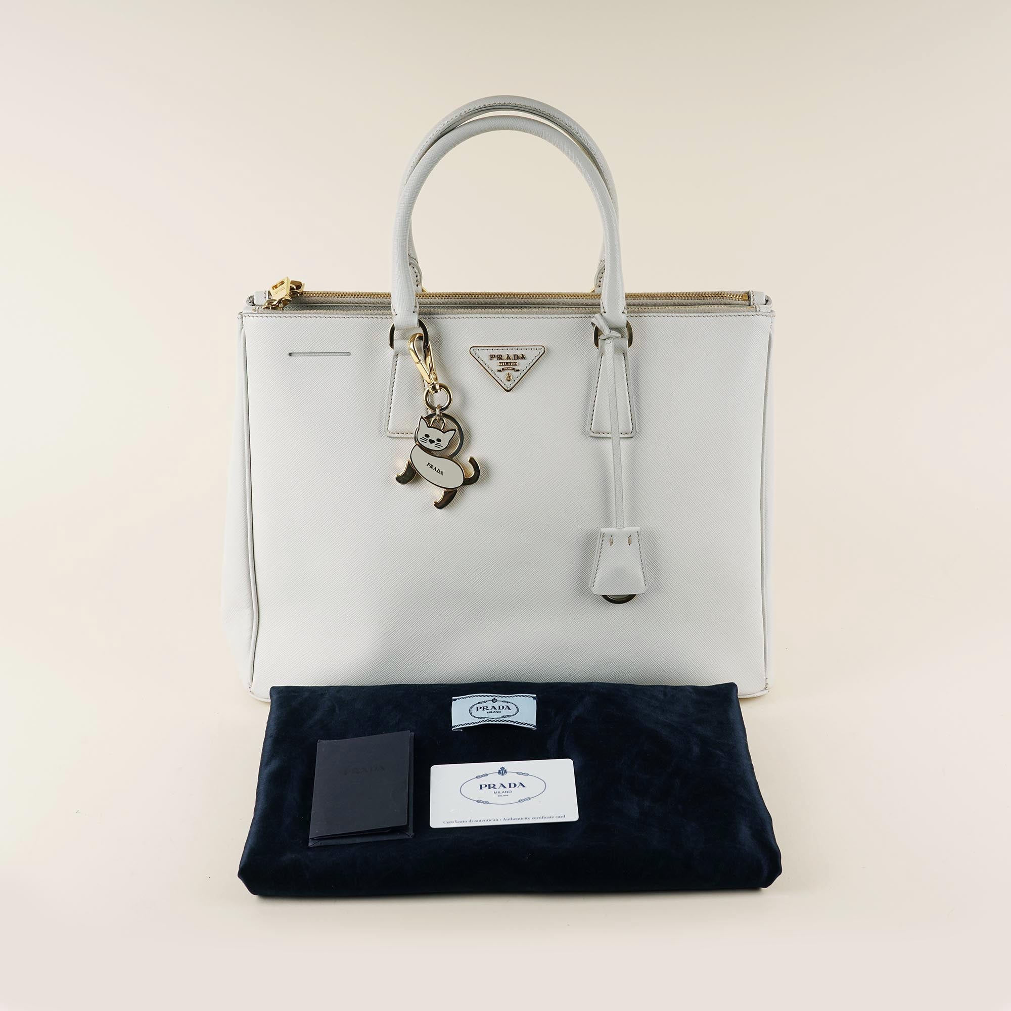 Galleria Large Tote Bag - PRADA - Affordable Luxury image