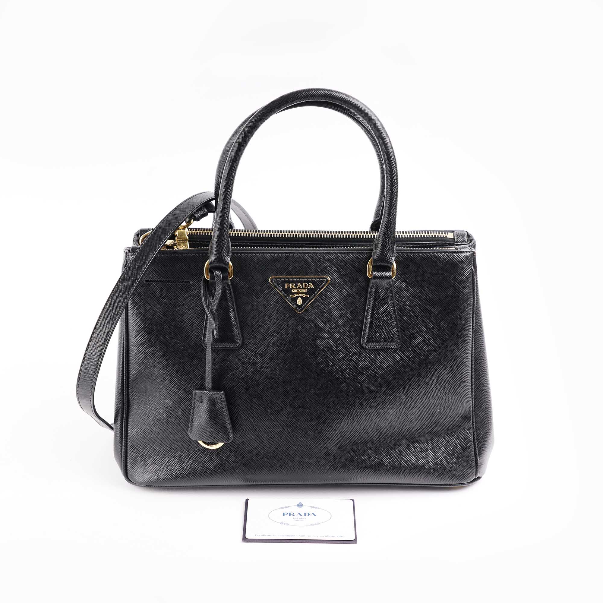 Galleria Medium Tote Bag - PRADA - Affordable Luxury image