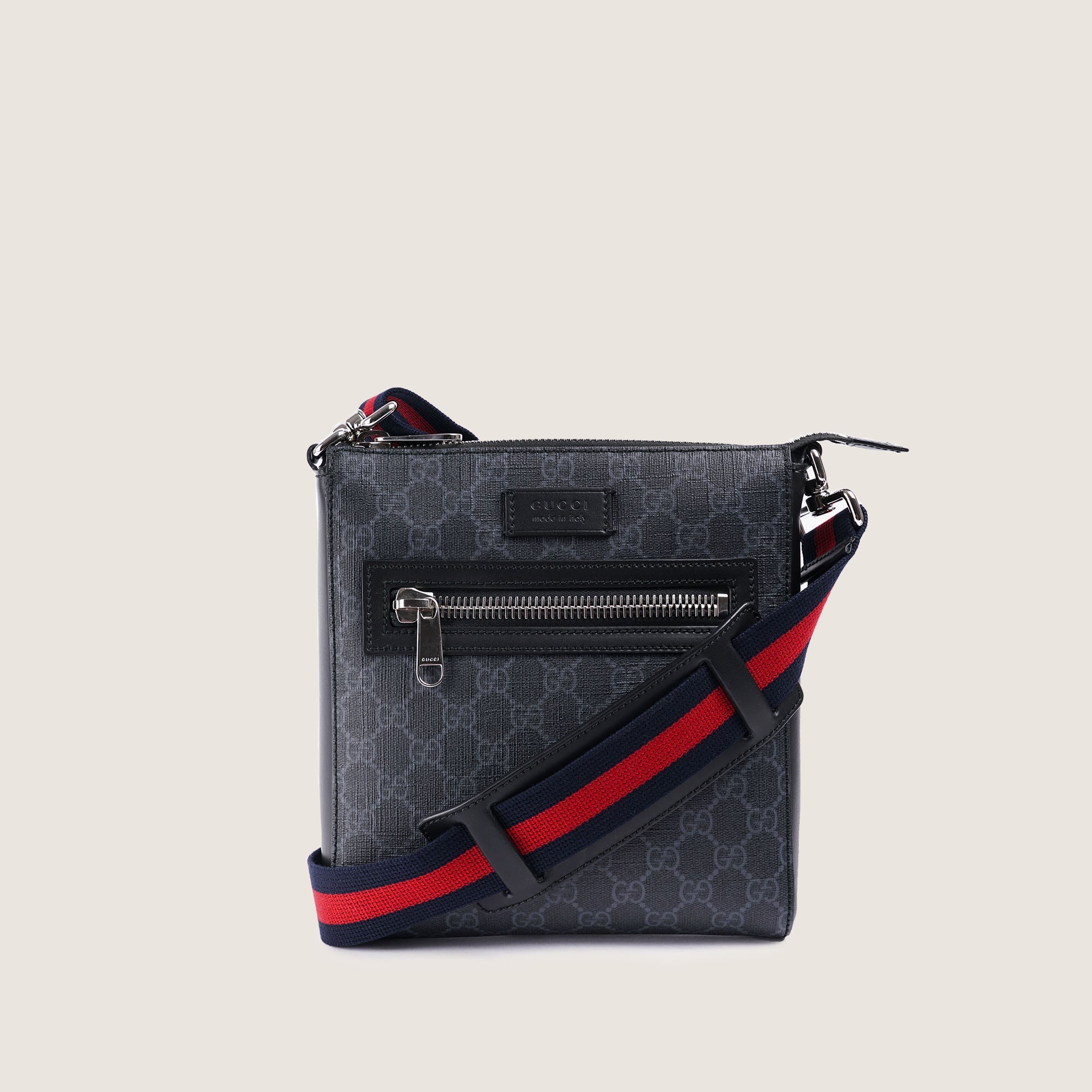 GG Black Messenger - GUCCI - Affordable Luxury image