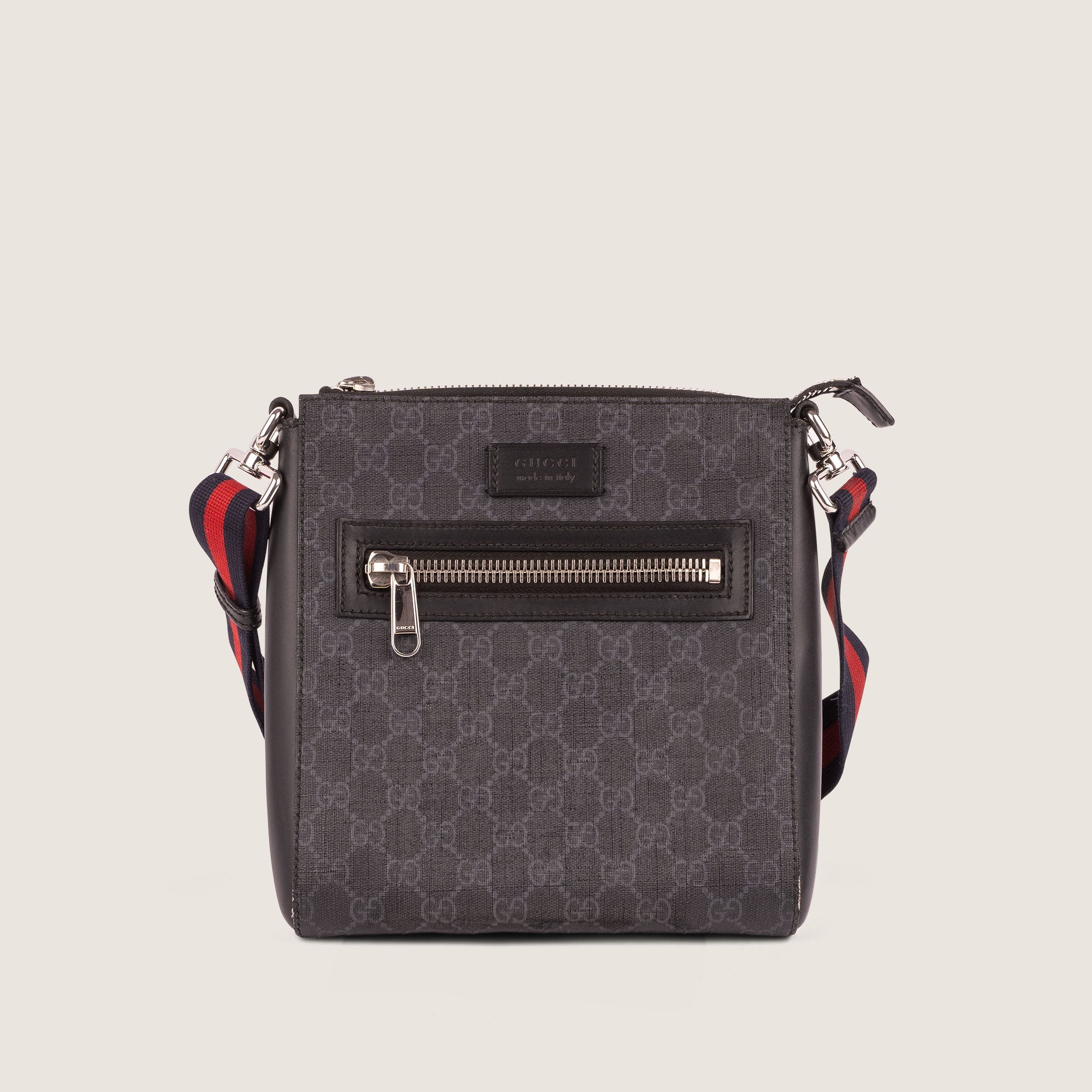 GG Black Messenger - GUCCI - Affordable Luxury image