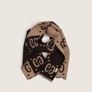 GG Jacquard Scarf - GUCCI - Affordable Luxury thumbnail image