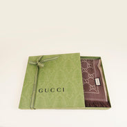 GG Jaquard Knitted Scarf - GUCCI - Affordable Luxury thumbnail image