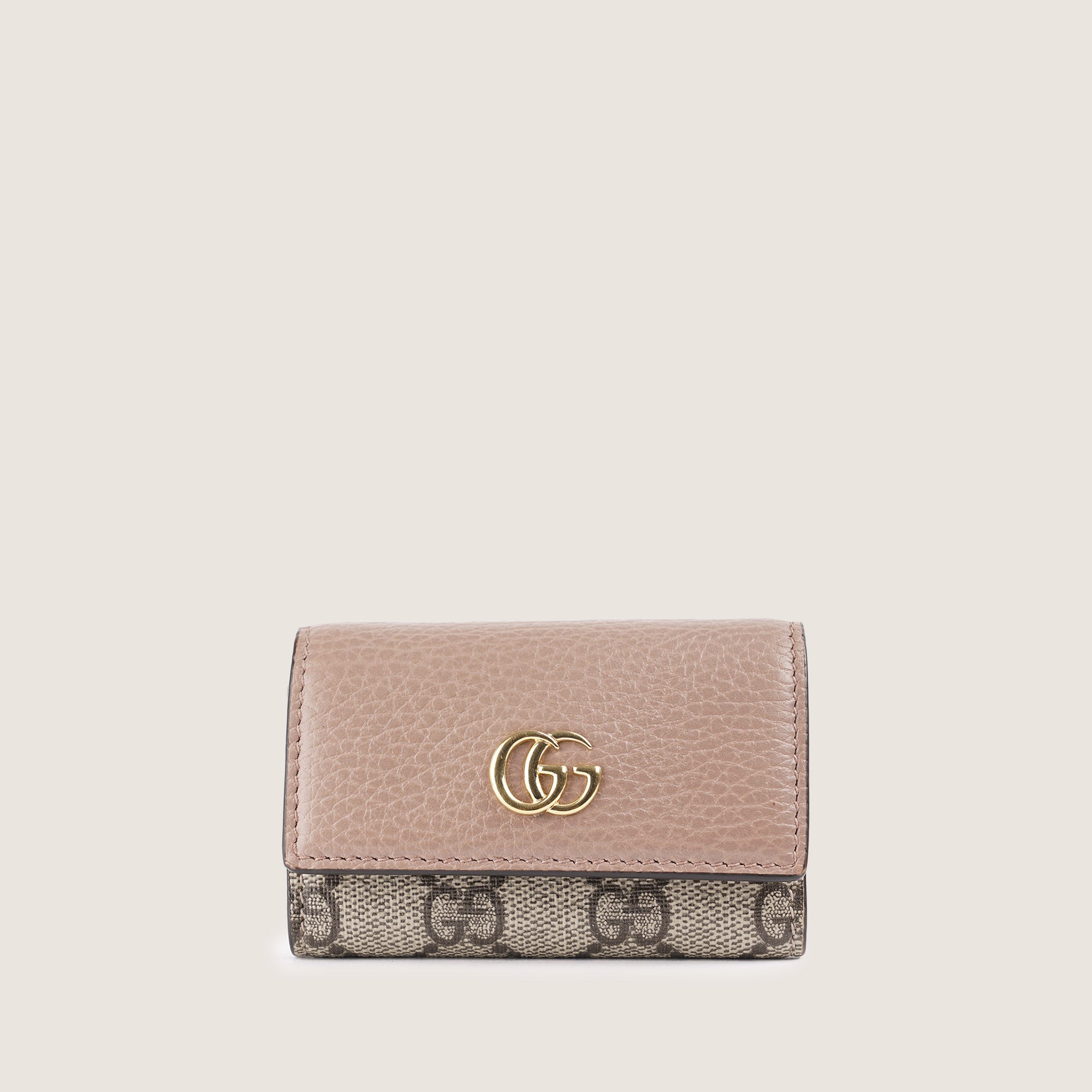 GG Marmont Leather Key Case - GUCCI - Affordable Luxury