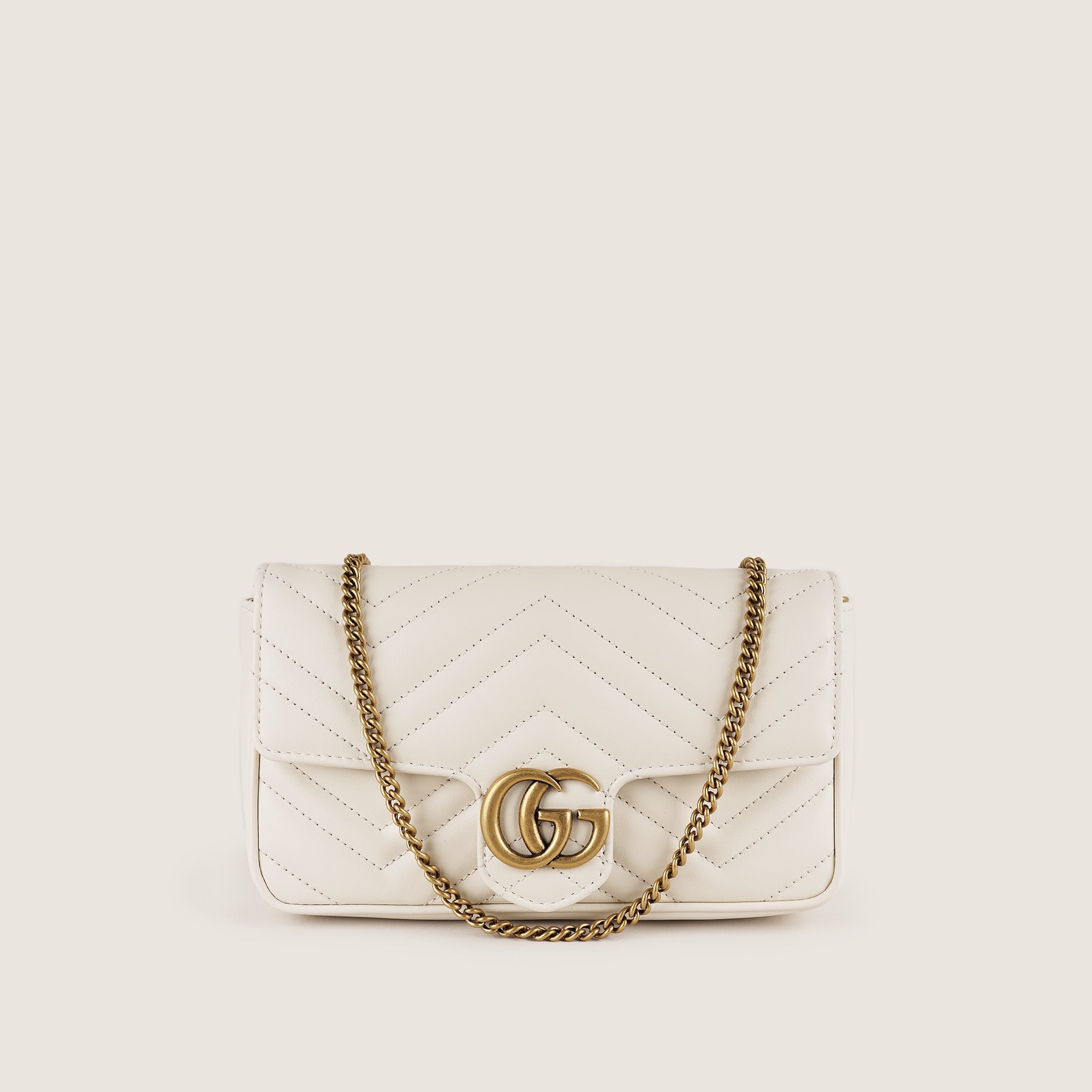 GG Marmont Small Shoulder Bag w Card Case - GUCCI - Affordable Luxury