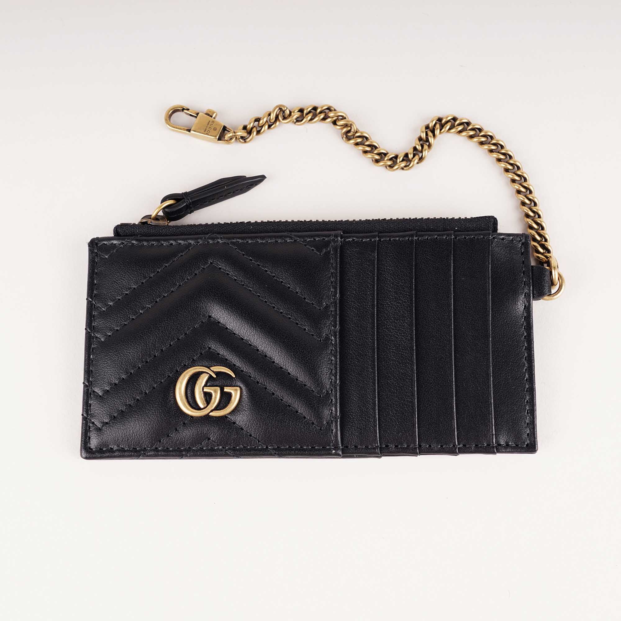 GG Marmont Small Shoulder Bag w Card Case - GUCCI - Affordable Luxury image