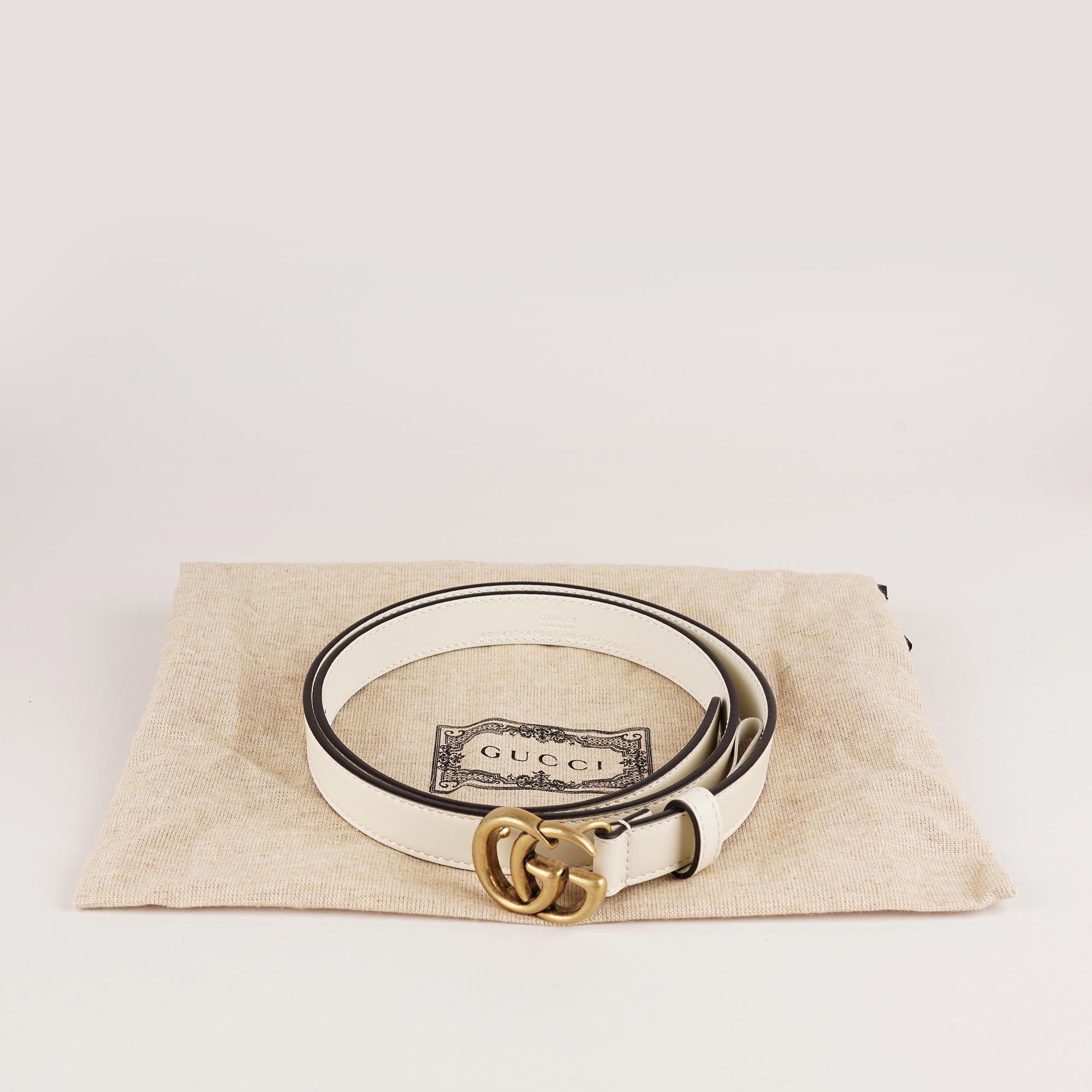 GG Marmont Thin Belt 80 - GUCCI - Affordable Luxury image