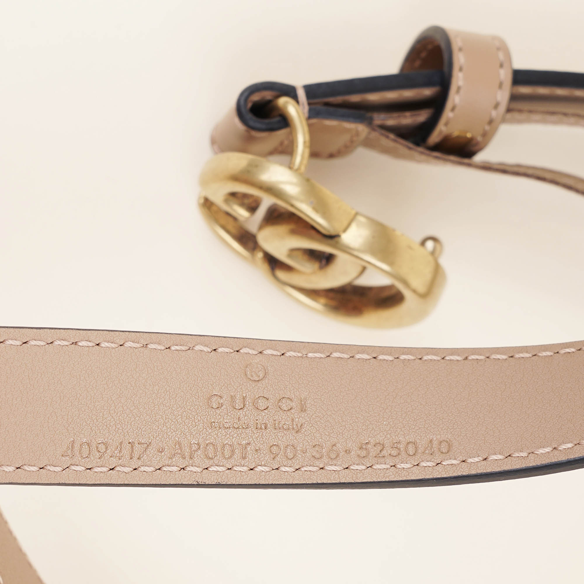 GG Marmont Thin Belt 90 - GUCCI - Affordable Luxury image