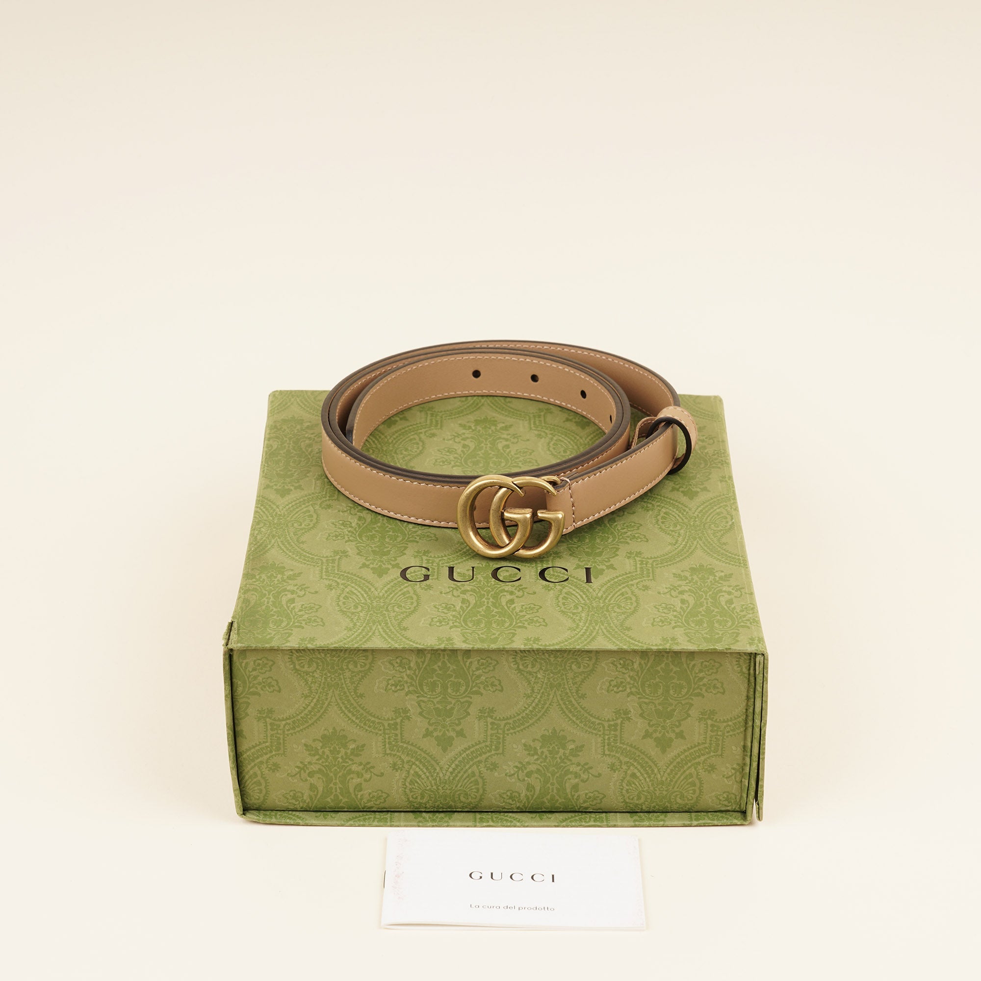 GG Marmont Thin Belt 90 - GUCCI - Affordable Luxury image