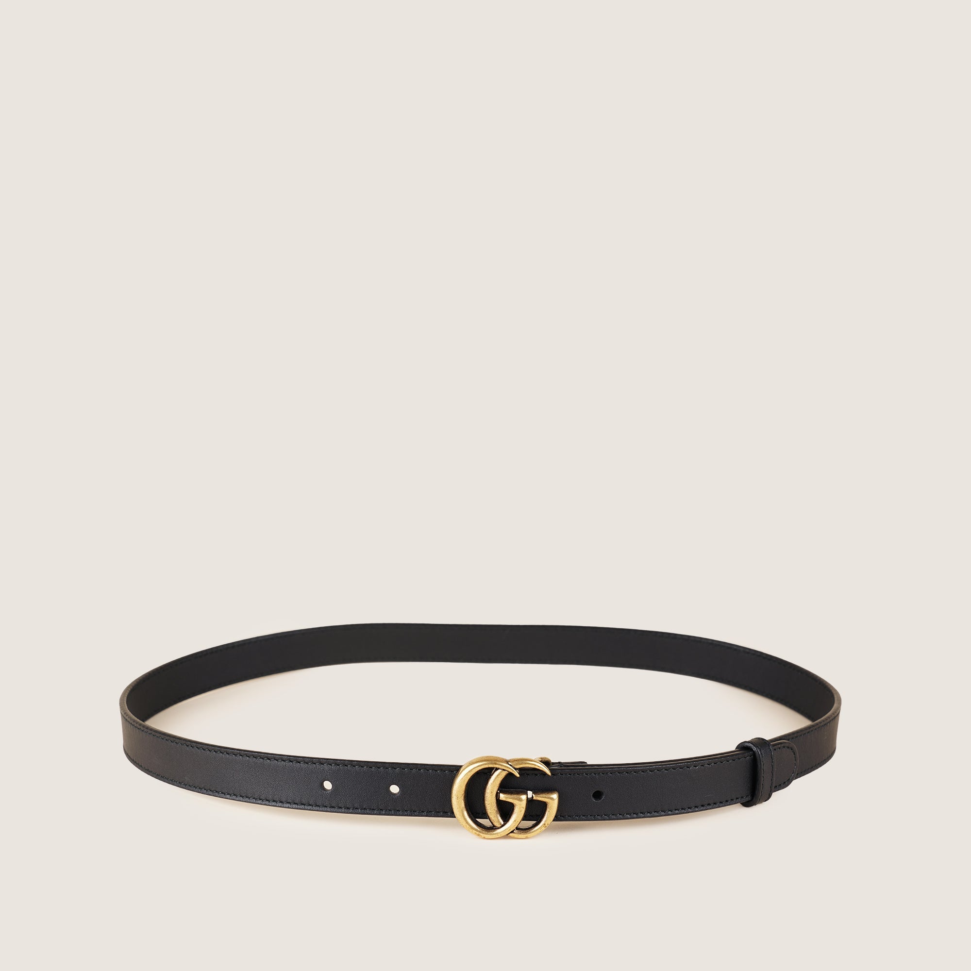 GG Thin Belt 80 - GUCCI - Affordable Luxury image