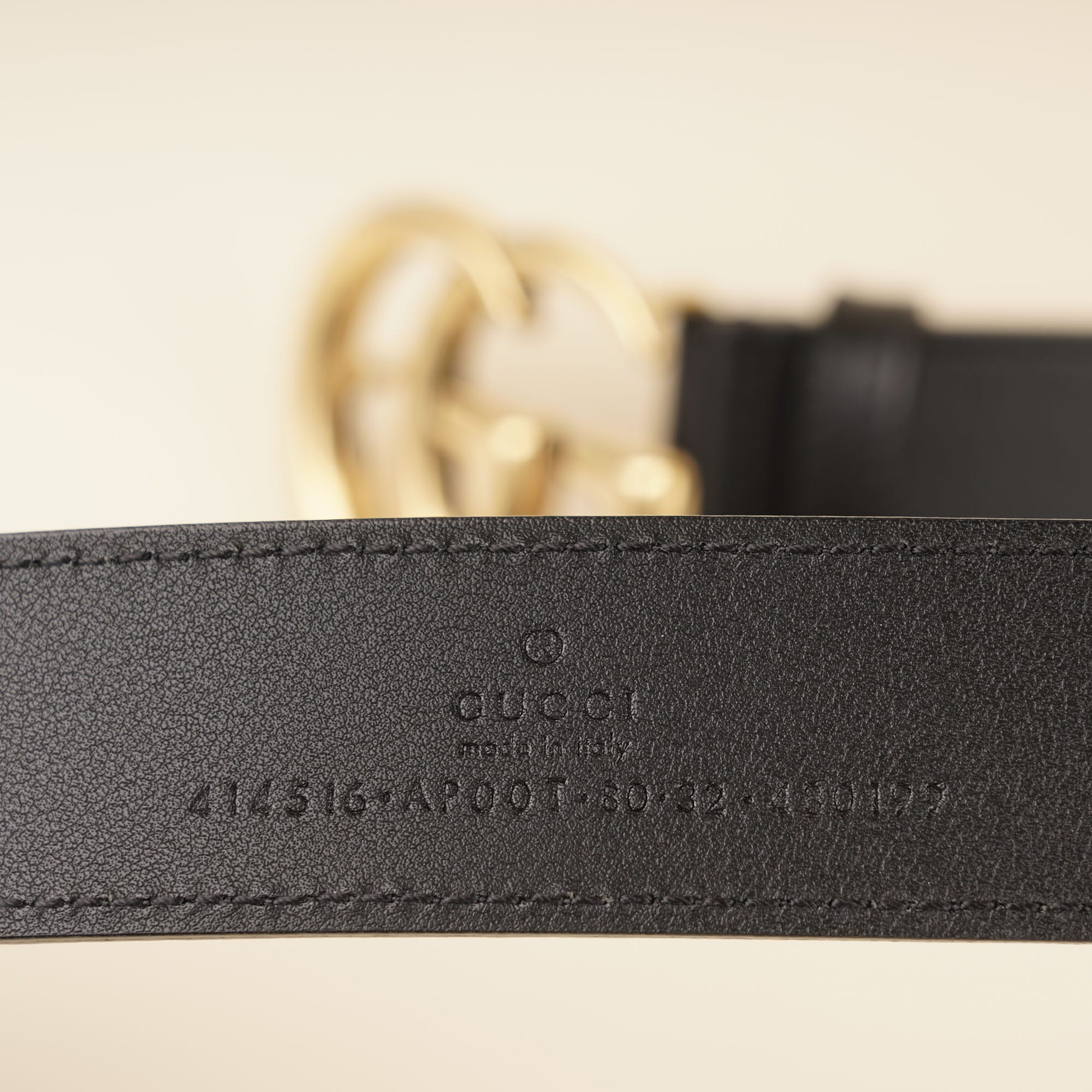 GG Thin Belt 80 - GUCCI - Affordable Luxury image