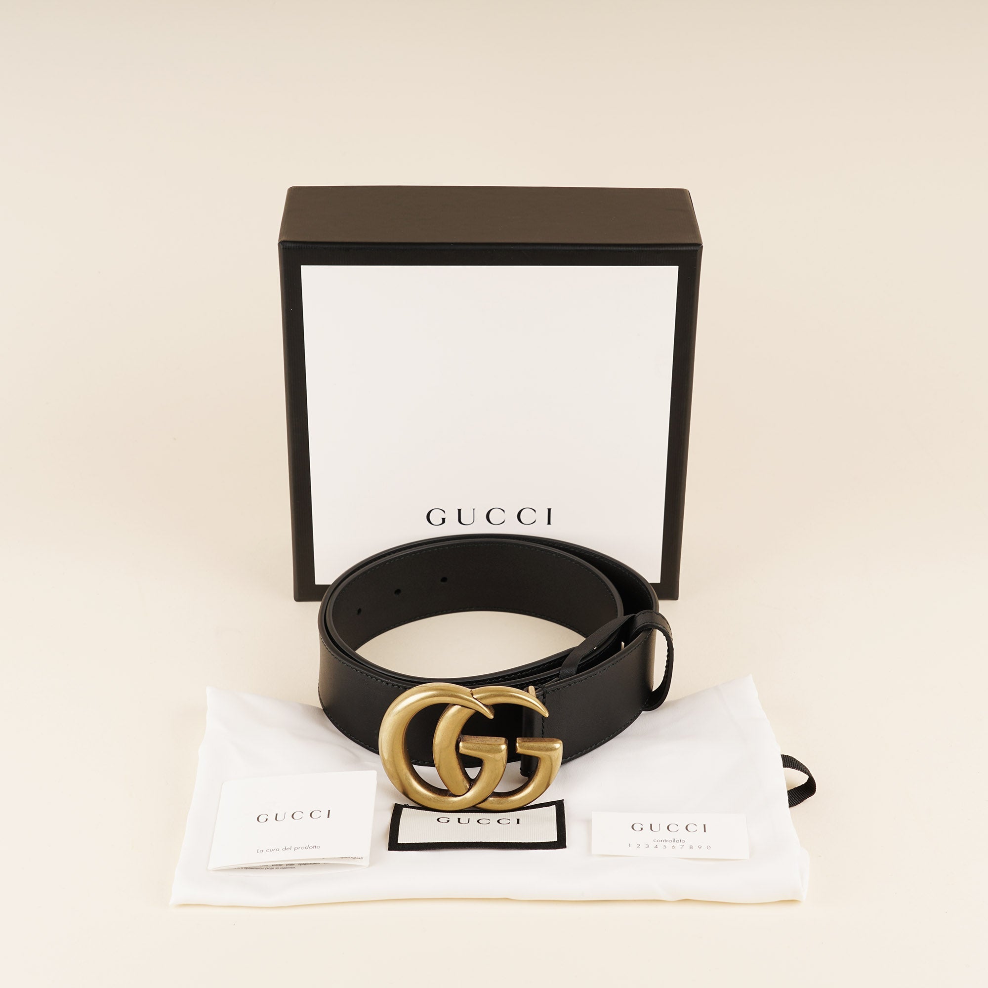 GG Wide Belt 75 - GUCCI - Affordable Luxury image