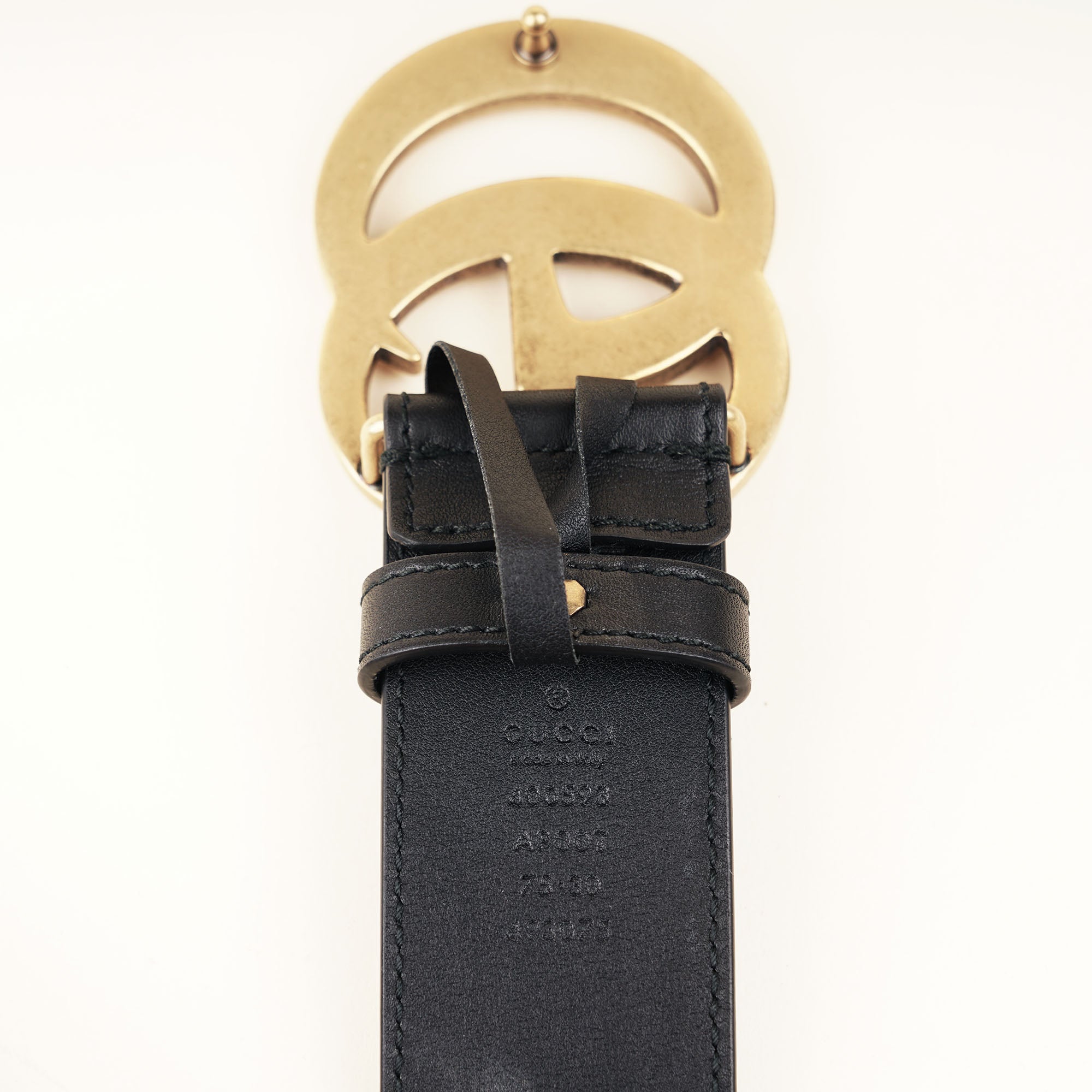 GG Wide Belt 75 - GUCCI - Affordable Luxury image