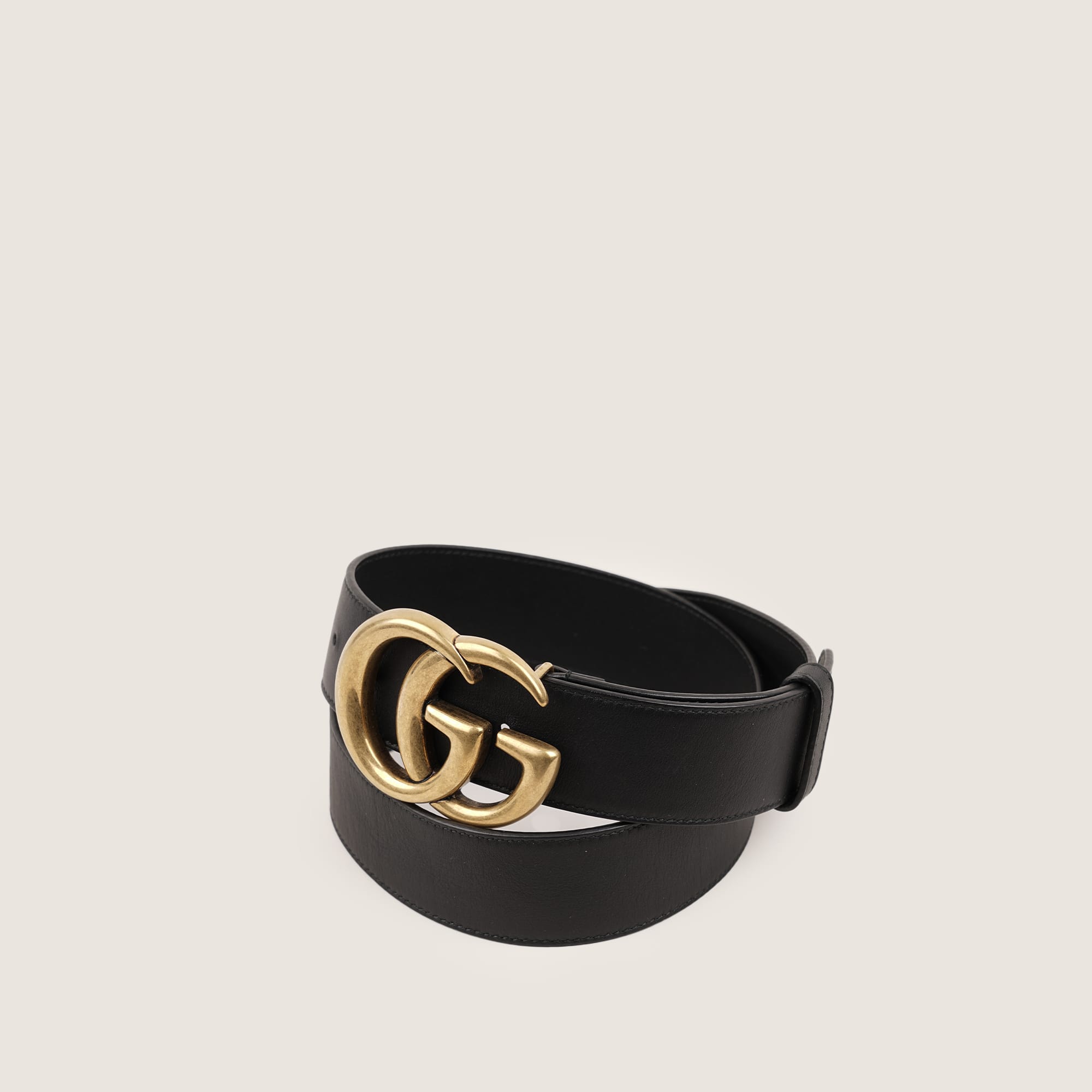 GG Wide Belt 85 - GUCCI - Affordable Luxury