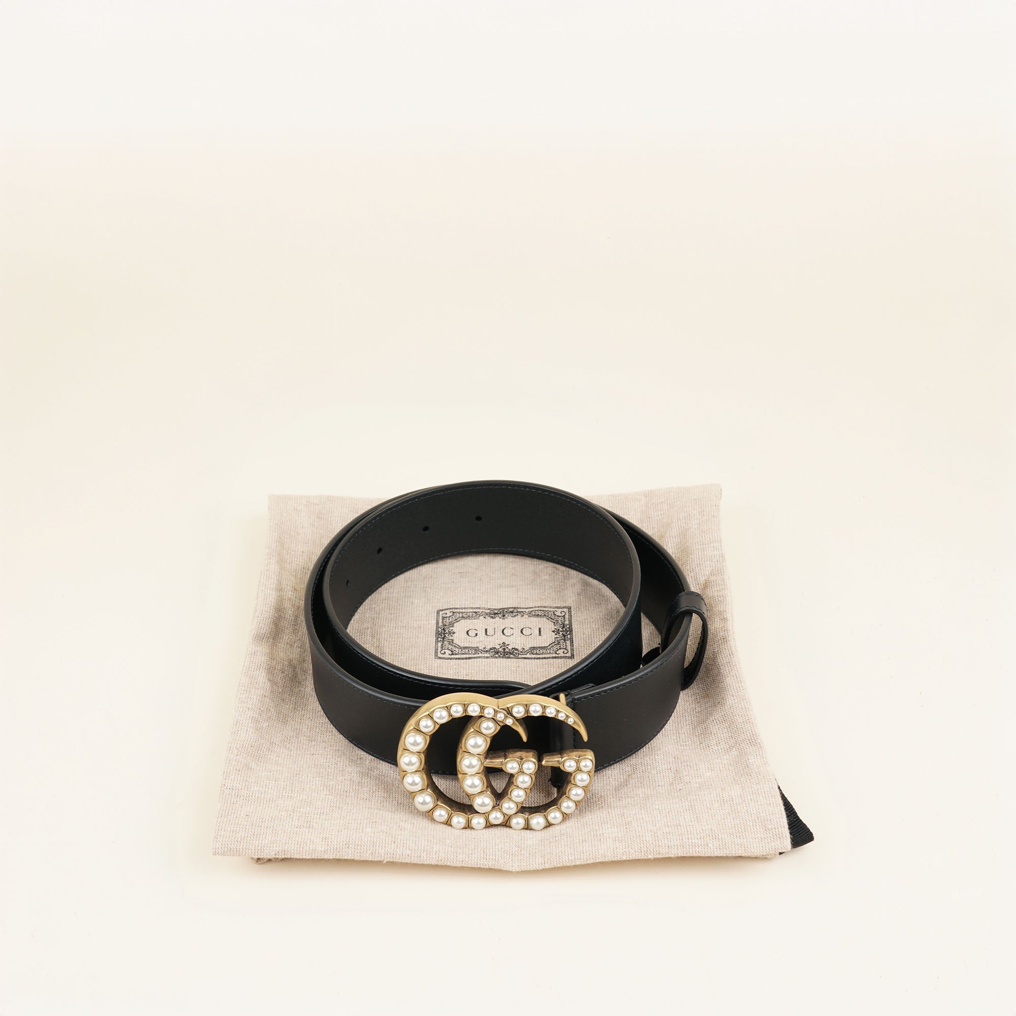 GG Wide Belt - GUCCI - Affordable Luxury image