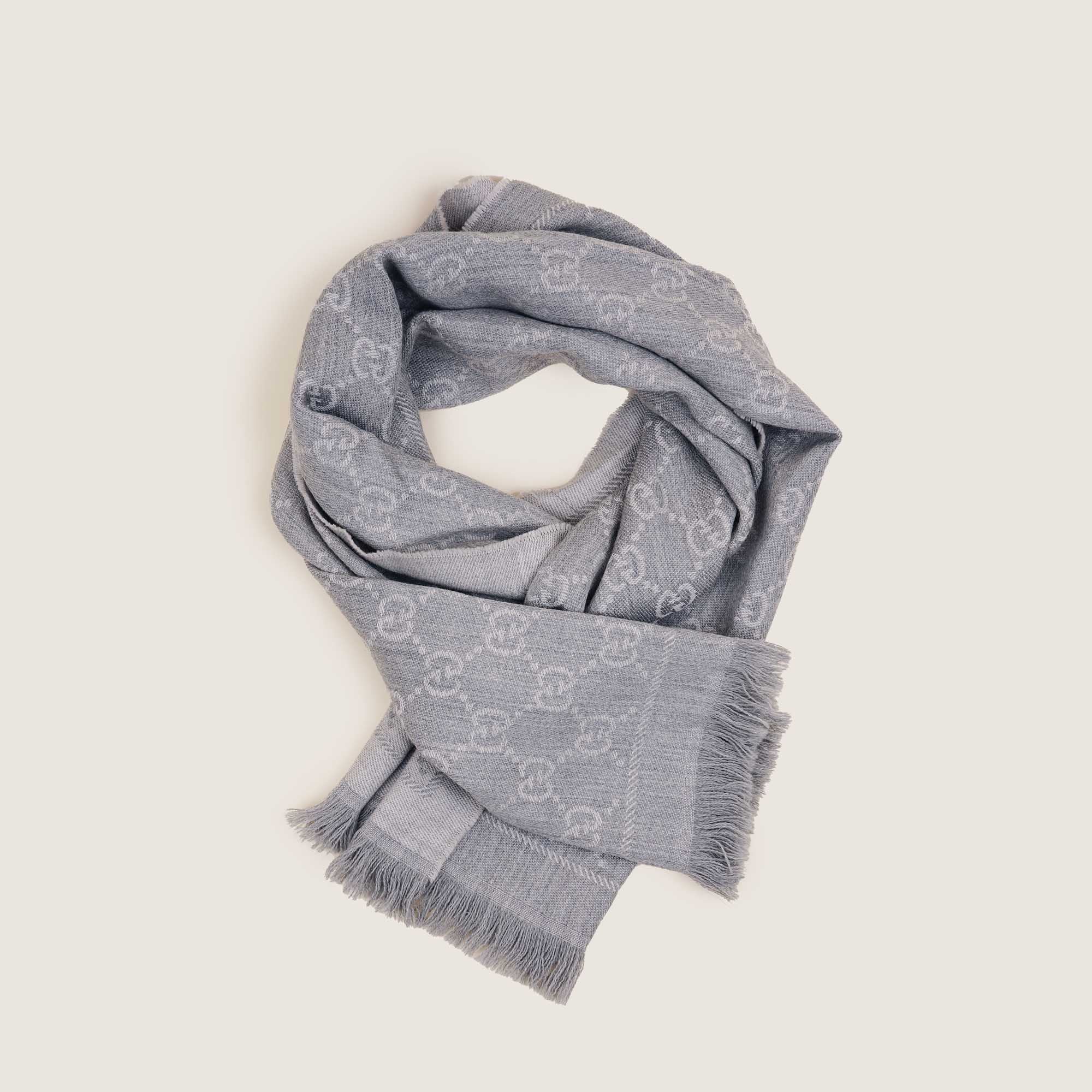 GG Wool Scarf - GUCCI - Affordable Luxury