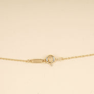 Gold/Diamonds Mini Crown Key Necklace - Tiffany & Co - Affordable Luxury thumbnail image