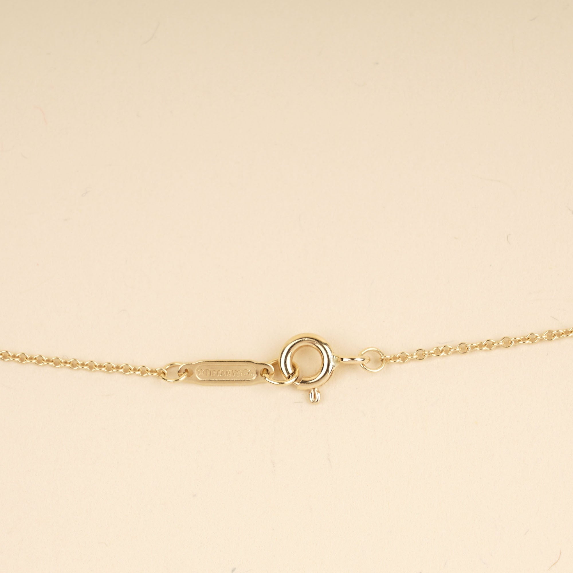 Gold/Diamonds Mini Crown Key Necklace - Tiffany & Co - Affordable Luxury image