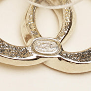 Half Strass CC Earrings - CHANEL - Affordable Luxury thumbnail image