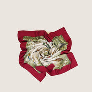 Halte en Camarague Silk Scarf 90 - HERMÈS - Affordable Luxury thumbnail image