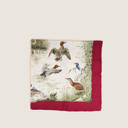 Halte en Camarague Silk Scarf 90 - HERMÈS - Affordable Luxury thumbnail image