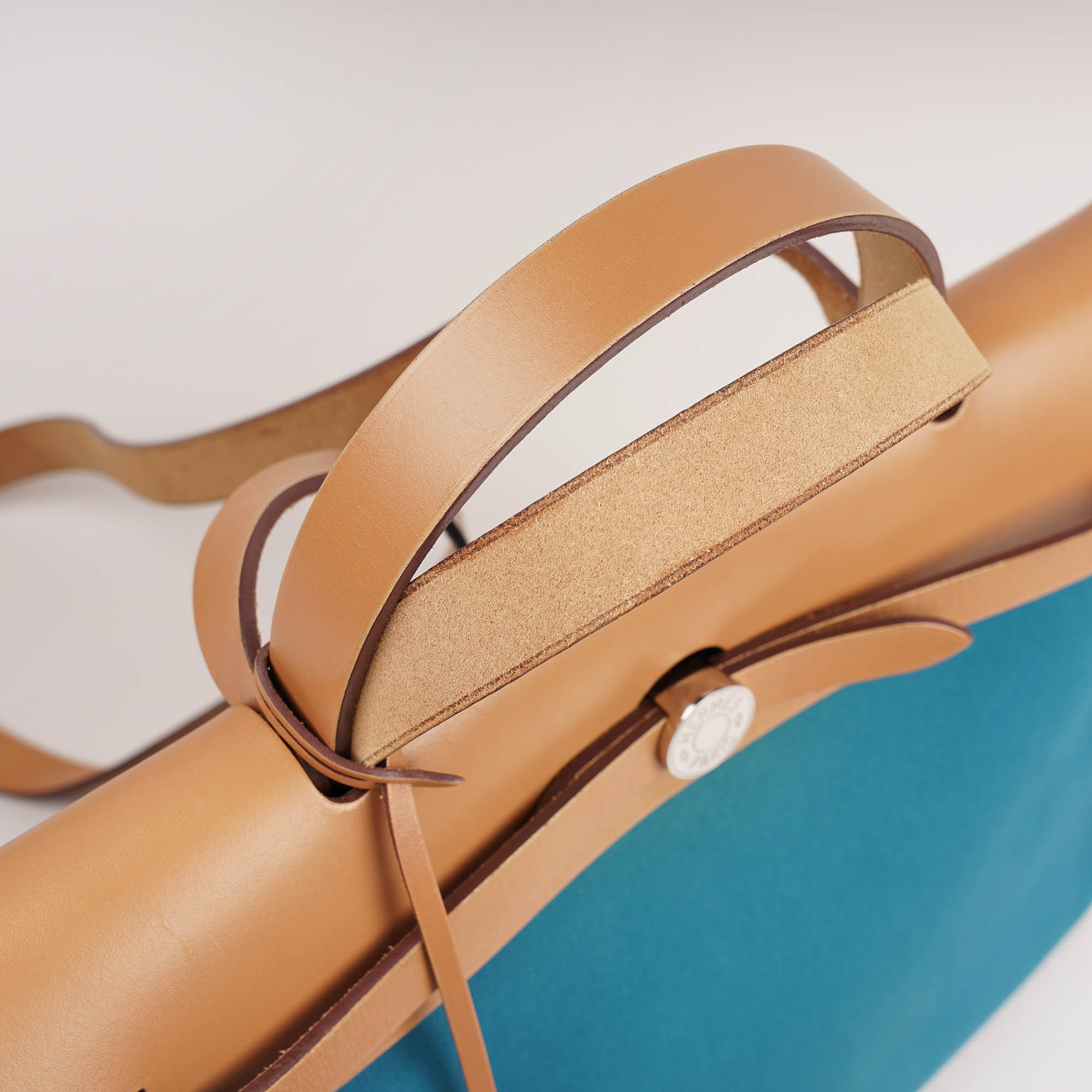 Herbag Zip 31 Bleu Izmir - HERMÈS - Affordable Luxury image