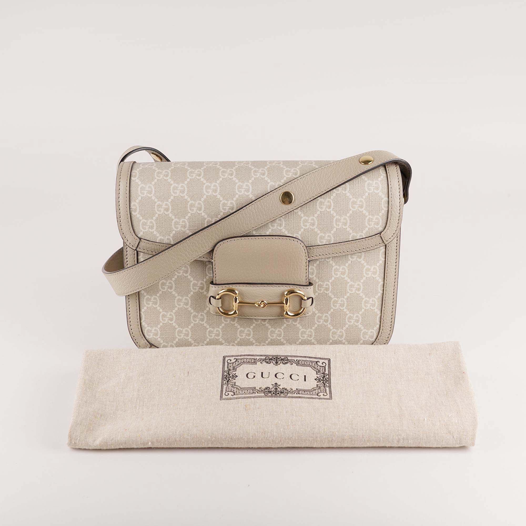 Horsebit 1955 Medium Shoulder Bag - GUCCI - Affordable Luxury image
