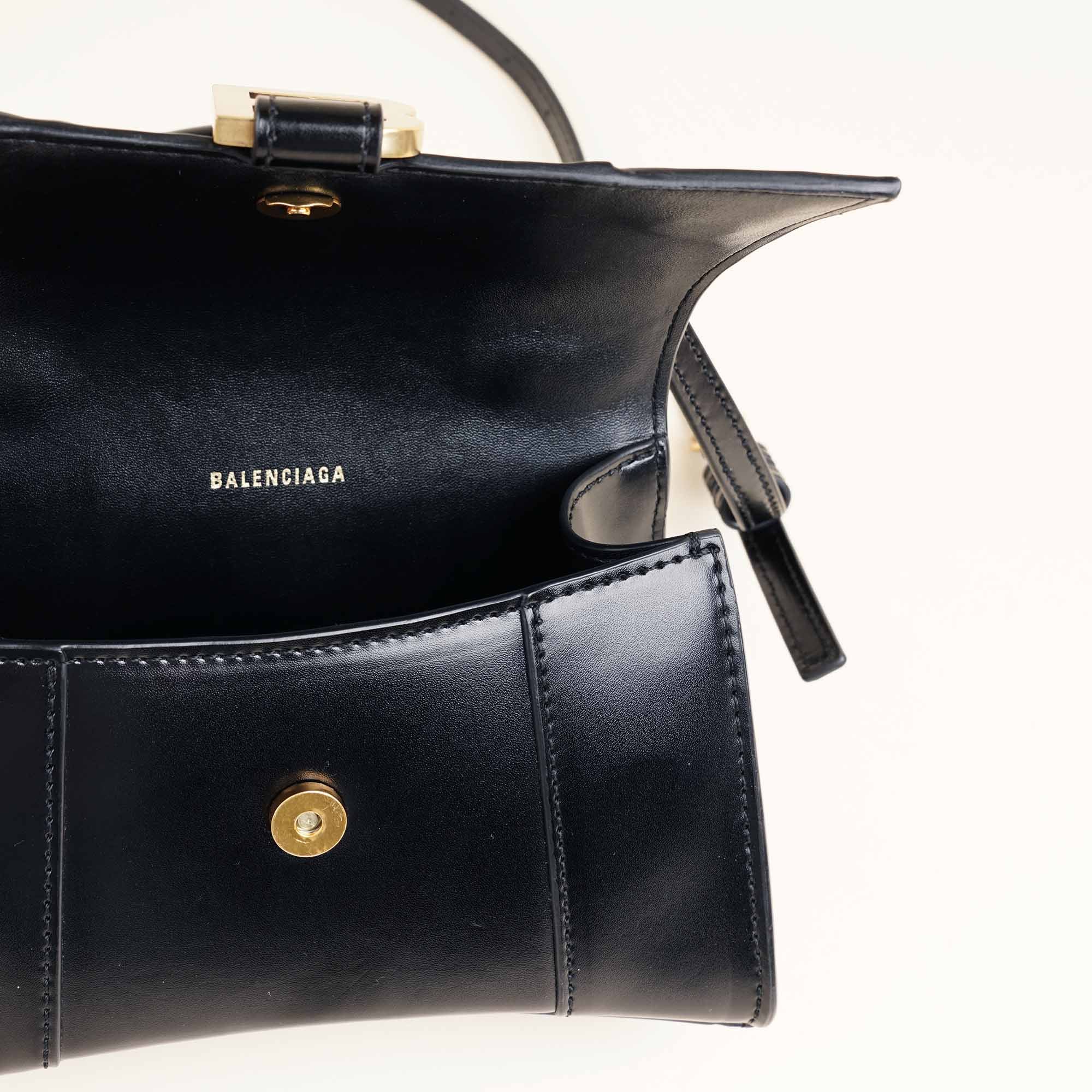 Hourglass XS Handbag - BALENCIAGA - Affordable Luxury image