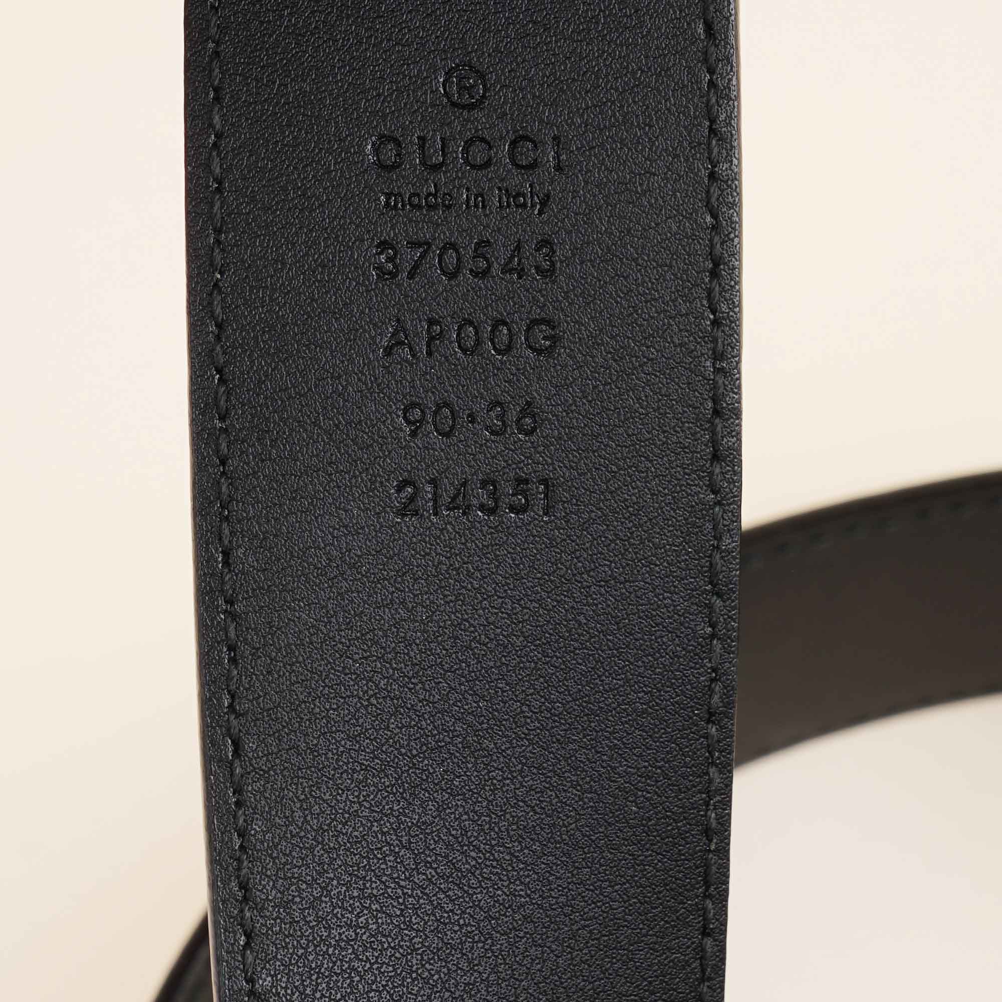 Interlocking G Belt 90 - GUCCI - Affordable Luxury image