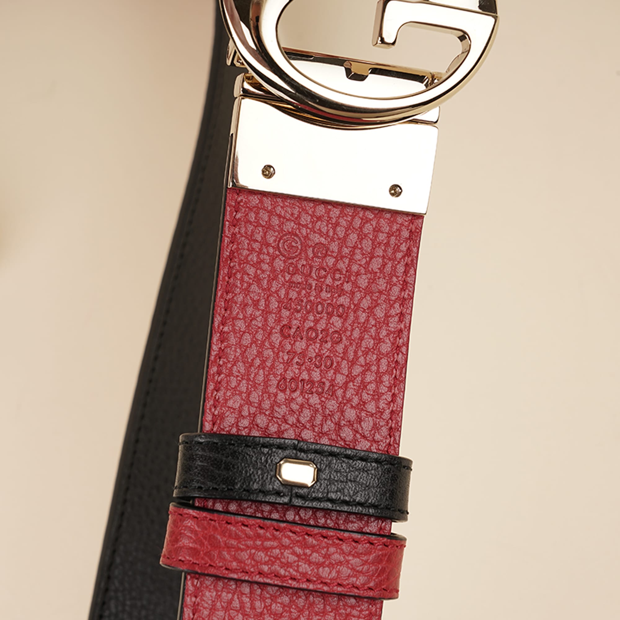 Interlocking G Reversible Belt - GUCCI - Affordable Luxury image