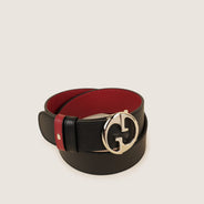 Interlocking G Reversible Belt - GUCCI - Affordable Luxury thumbnail image