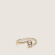 Interlocking G White Gold Ring - GUCCI - Affordable Luxury thumbnail image