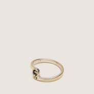 Interlocking G White Gold Ring - GUCCI - Affordable Luxury thumbnail image