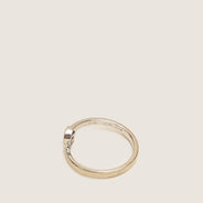 Interlocking G White Gold Ring - GUCCI - Affordable Luxury thumbnail image