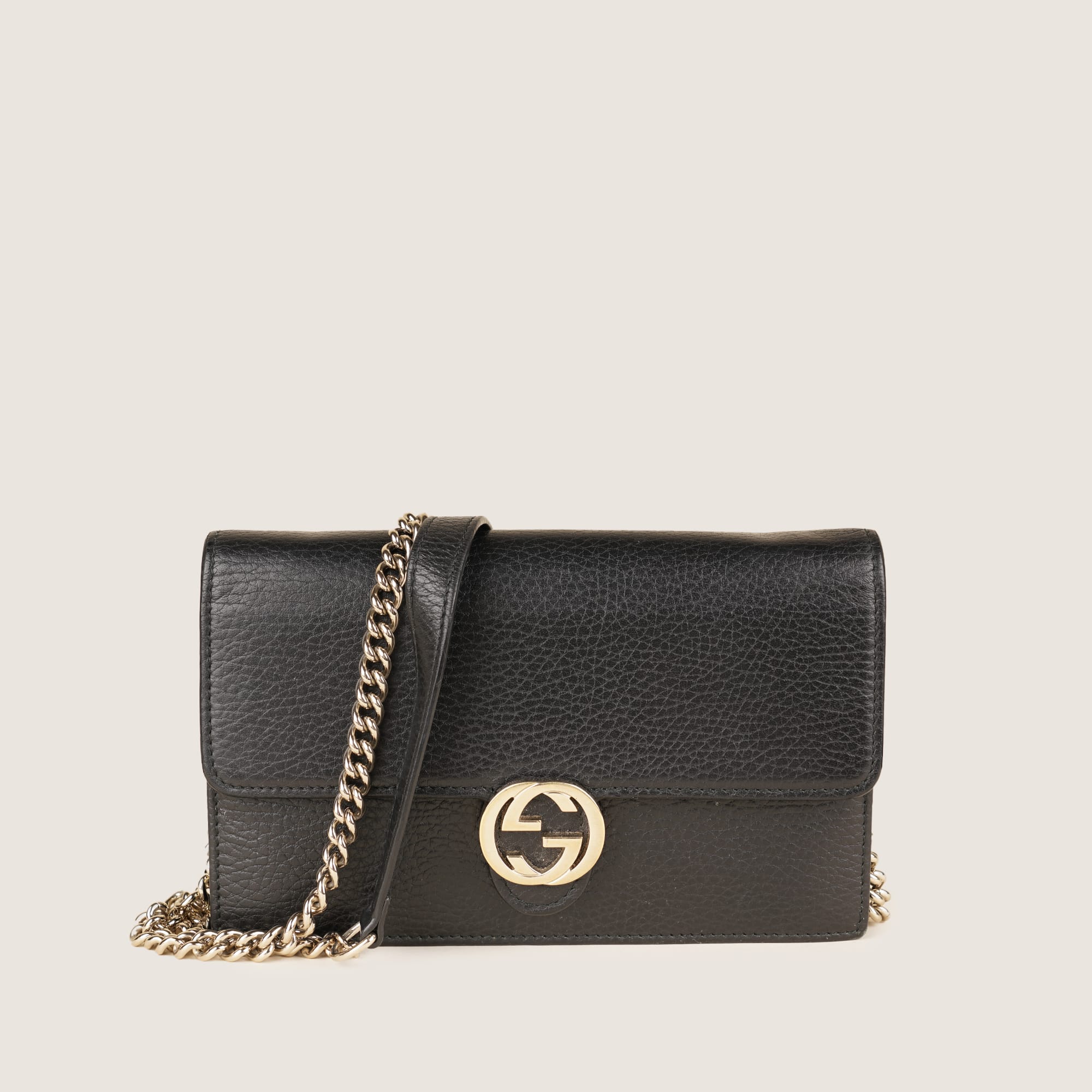 Interlocking Wallet On Chain - GUCCI - Affordable Luxury