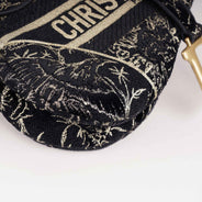 Jardin D'hiver Embroidered Saddle Bag - CHRISTIAN DIOR - Affordable Luxury thumbnail image