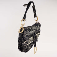 Jardin D'hiver Embroidered Saddle Bag - CHRISTIAN DIOR - Affordable Luxury thumbnail image
