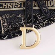 Jardin D'hiver Embroidered Saddle Bag - CHRISTIAN DIOR - Affordable Luxury thumbnail image