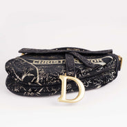 Jardin D'hiver Embroidered Saddle Bag - CHRISTIAN DIOR - Affordable Luxury thumbnail image