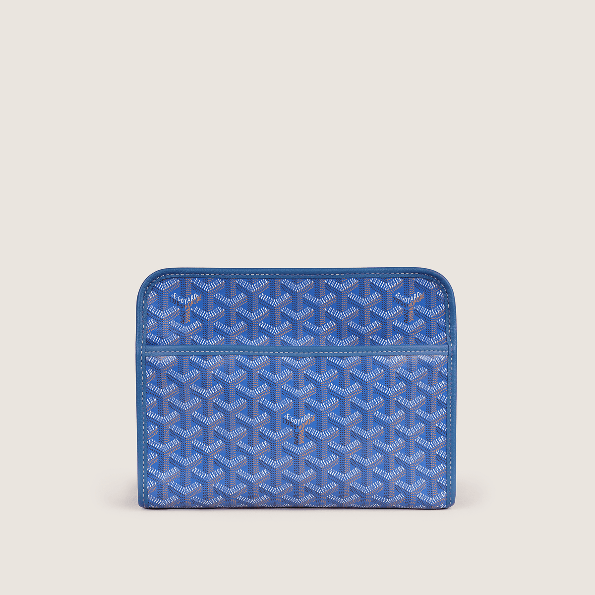 Jouvence MM Toiletry Bag Sky Blue Goyardine Canvas - GOYARD - Affordable Luxury