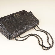 Jumbo Sequin Flap Bag - CHANEL - Affordable Luxury thumbnail image