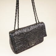 Jumbo Sequin Flap Bag - CHANEL - Affordable Luxury thumbnail image