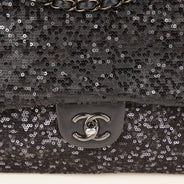 Jumbo Sequin Flap Bag - CHANEL - Affordable Luxury thumbnail image