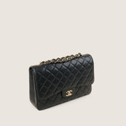 Jumbo Single Flap Shoulder Bag - CHANEL - Affordable Luxury thumbnail image