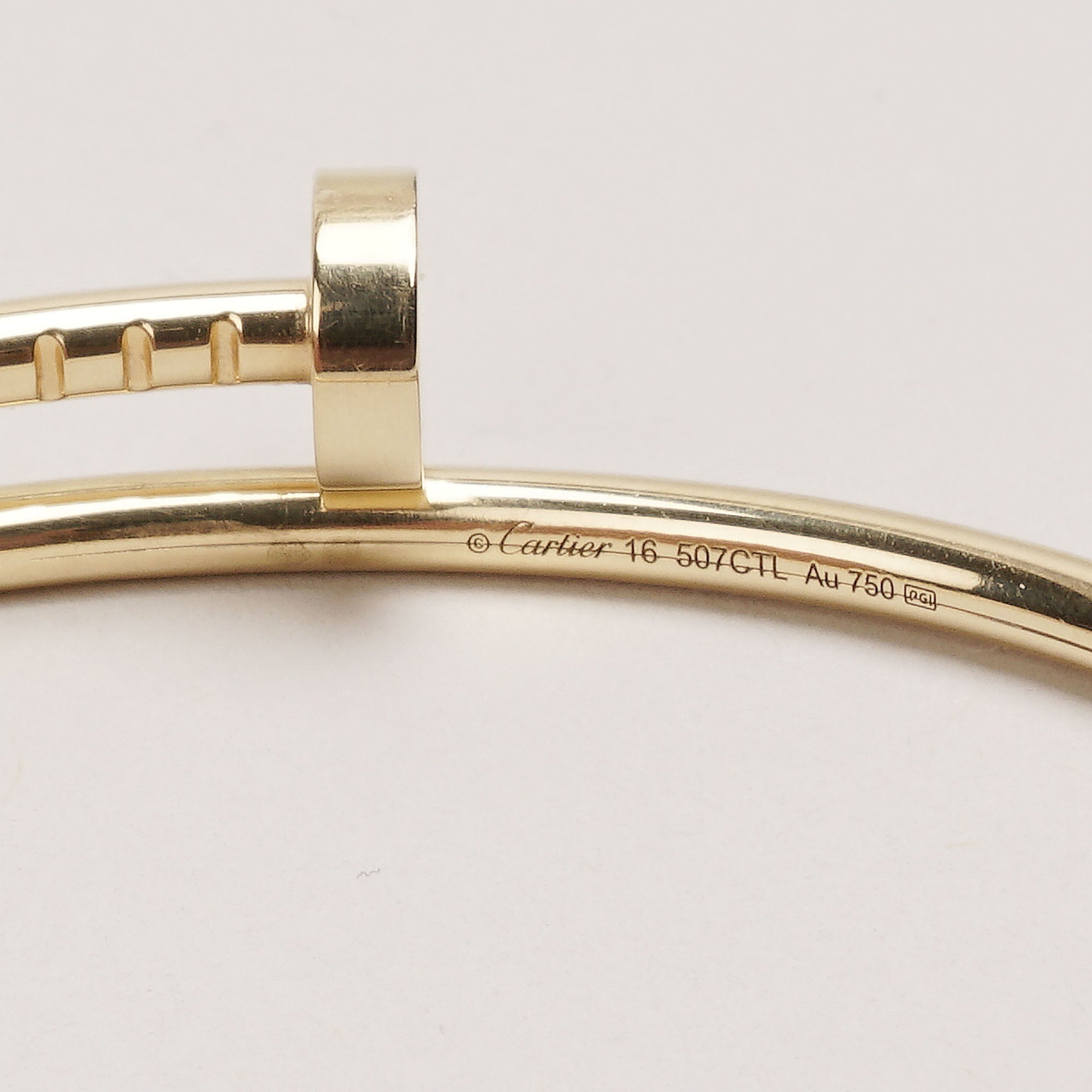 Juste un Clou Bracelet Small Model, size 16 - CARTIER - Affordable Luxury image