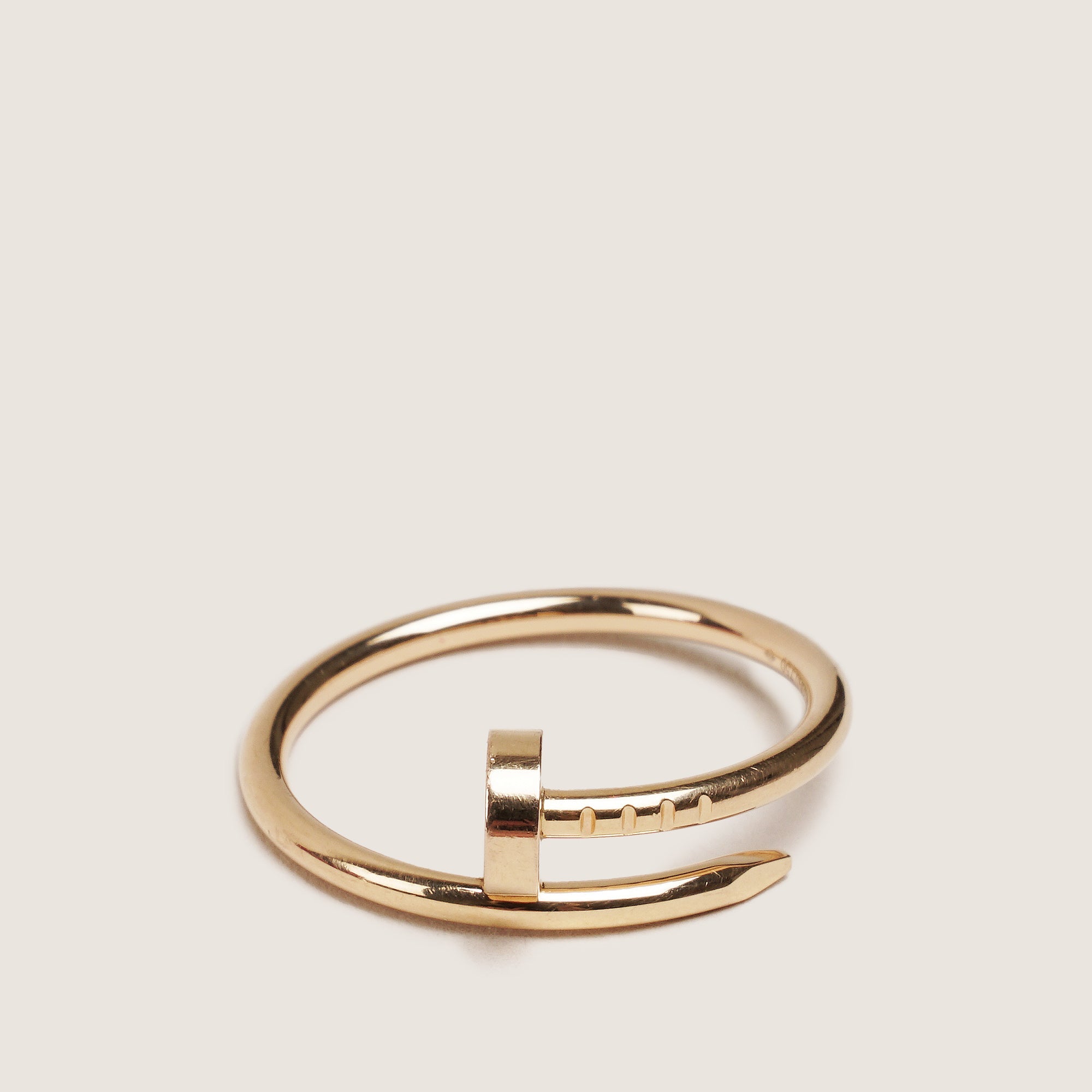 Juste un Clou Ring Small Model, size 57 - CARTIER - Affordable Luxury