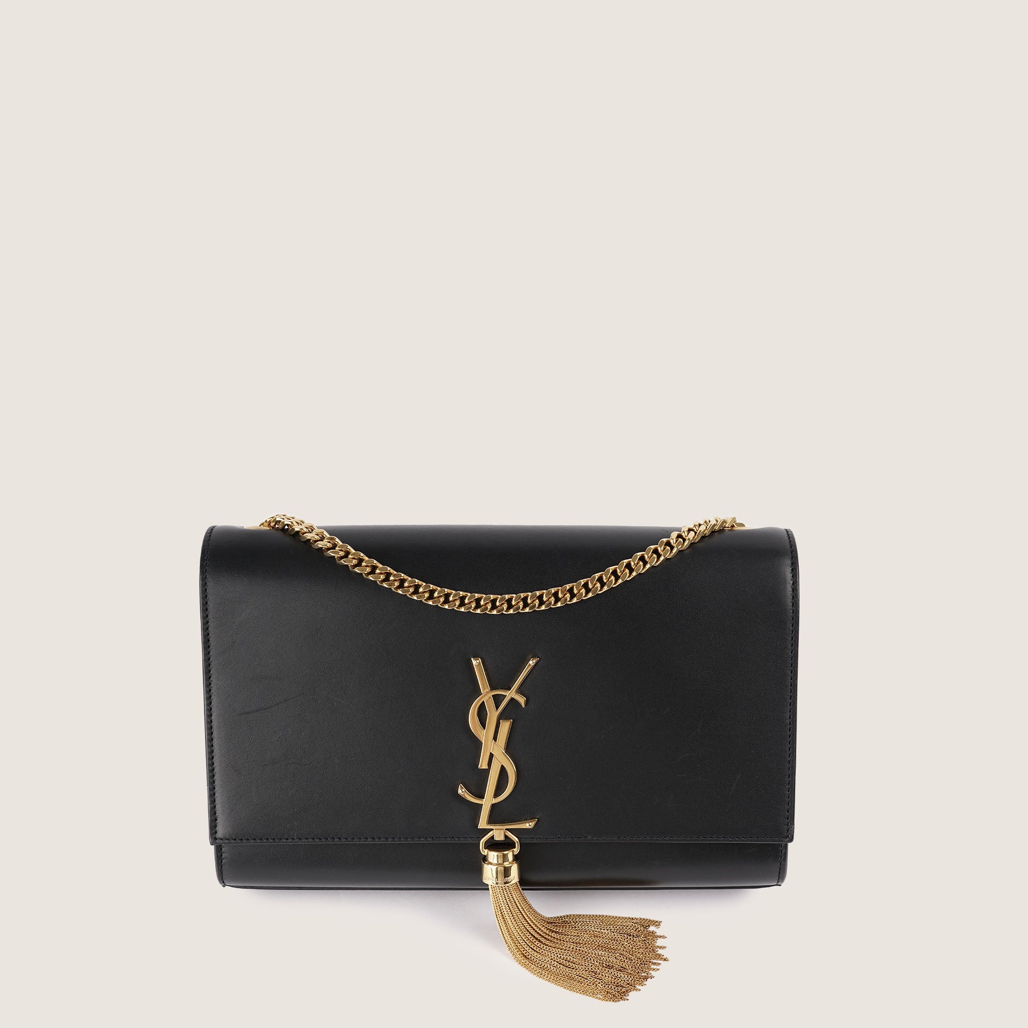 Kate Medium Tassel Shoulder Bag - SAINT LAURENT - Affordable Luxury image