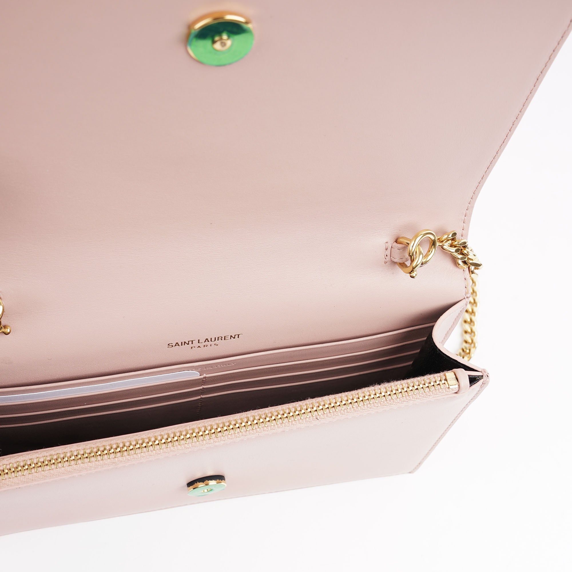Kate Tassel Chain Wallet - SAINT LAURENT - Affordable Luxury image