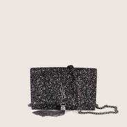 Kate Tassel Wallet on Chain - SAINT LAURENT - Affordable Luxury thumbnail image