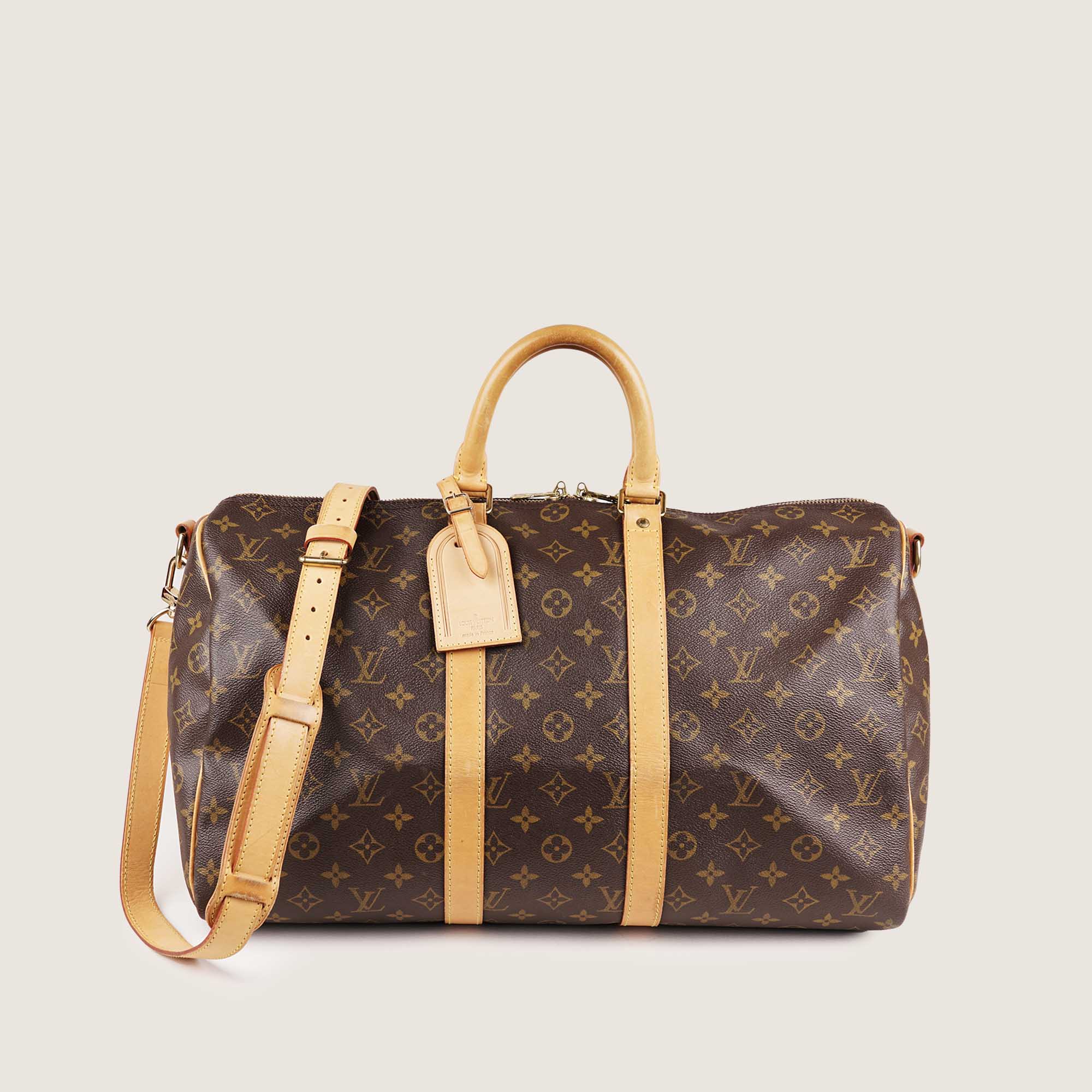 Keepall 45 Bandoulière - LOUIS VUITTON - Affordable Luxury